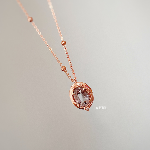 ONE OF A KIND・18K GOLD SPINEL & DIAMOND NECKLACE