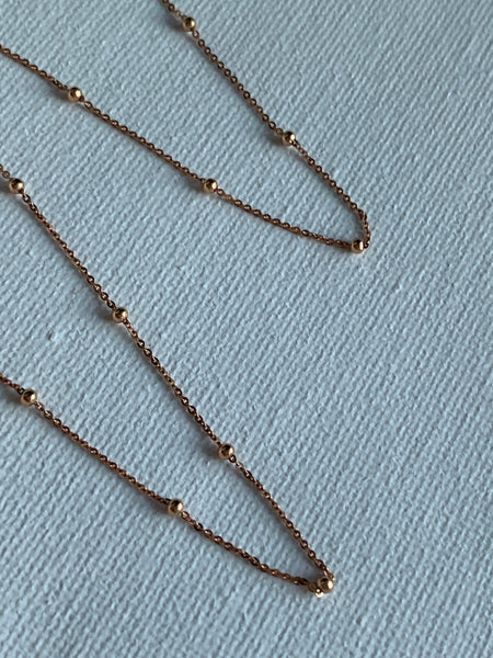 ONE OF A KIND・18K GOLD SPINEL & DIAMOND NECKLACE